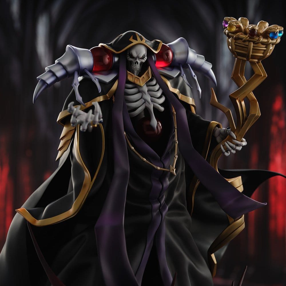 Overlord PVC Figur Ainz Ooal Gown 10th Anniversary so-bin Ver. 34 cm – Bild 3