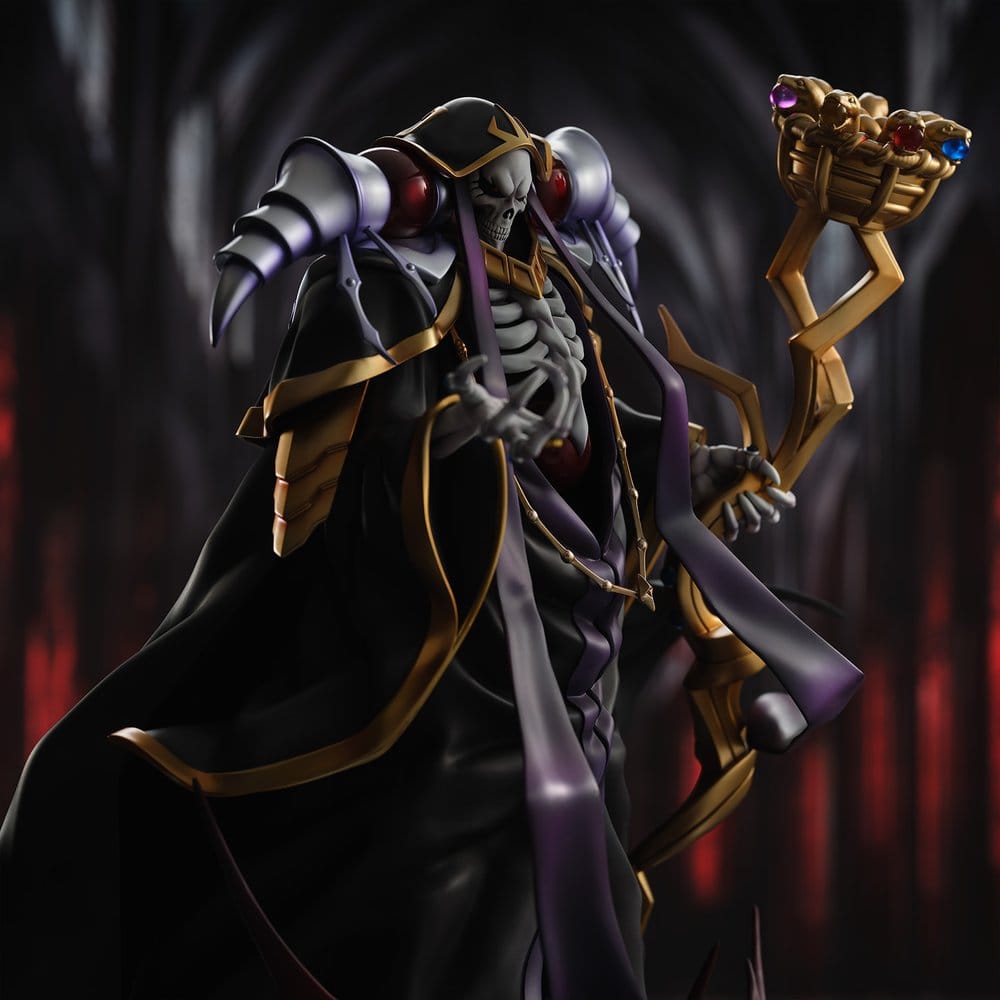 Overlord PVC Figur Ainz Ooal Gown 10th Anniversary so-bin Ver. 34 cm – Bild 5