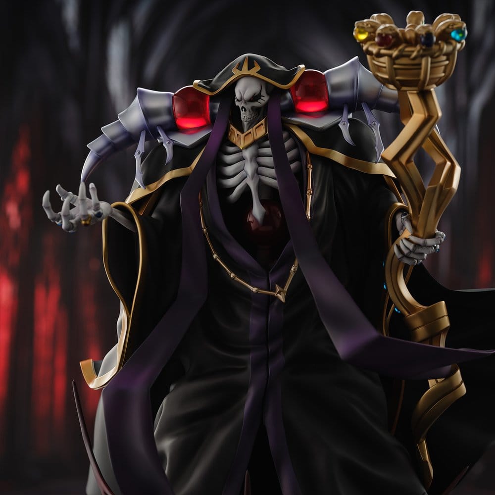 Overlord PVC Figur Ainz Ooal Gown 10th Anniversary so-bin Ver. 34 cm – Bild 6