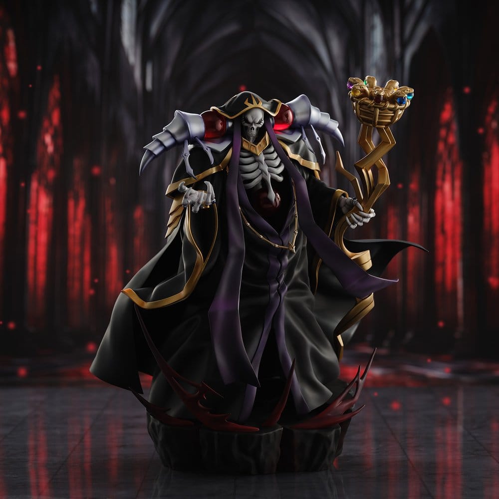 Overlord PVC Figur Ainz Ooal Gown 10th Anniversary so-bin Ver. 34 cm – Bild 7