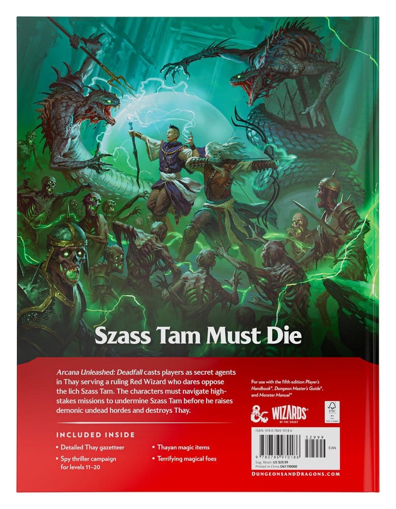 Dungeons & Dragons RPG Arcana Unleashed: Deadfall Buch *Englische Version* – Bild 3