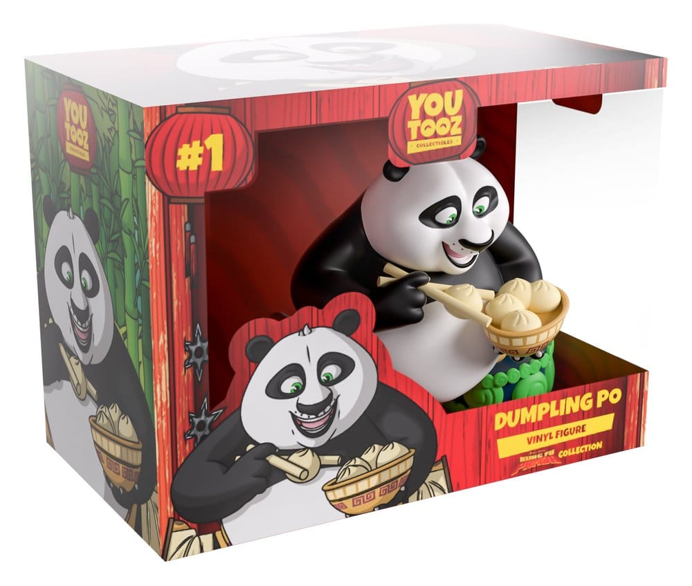Kung Fu Panda Vinyl Figur Po (Dumpling) 10 cm – Bild 4
