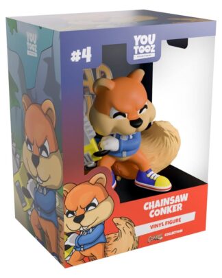 Conker’s Bad Fur Day Vinyl Figur Chainsaw Conker 8 cm