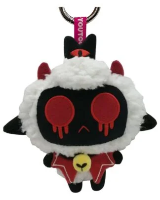 Cult of the Lamb Plüsch-Schlüsselanhänger Possessed Lamb 13 cm