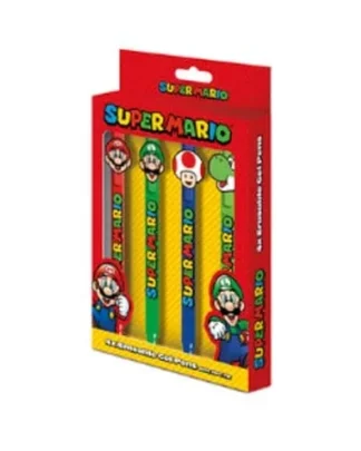 Super Mario Radierbarer Gelstift 4er-Pack