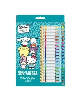 Hello Kitty and Friends Fasermaler-Set American Diner Version