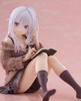 Wandering Witch: The Journey of Elaina PVC Statue Desktop Cute Figure Elaina Casual Clothes Ver. 13 cm