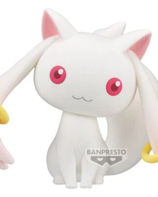 Puella Magia Madoka Magica the Movie Fluffy Puffy PVC-Figur Kyubey & Bebe ver. A Kyubey 7 cm