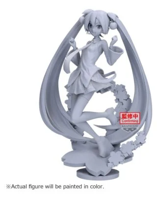 Hatsune Miku Banpresto Evolve PVC Statue Sakura Miku 23 cm