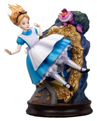 Alice im Wunderland Master Craft Statue Alice & The Cheshire Cat 40 cm