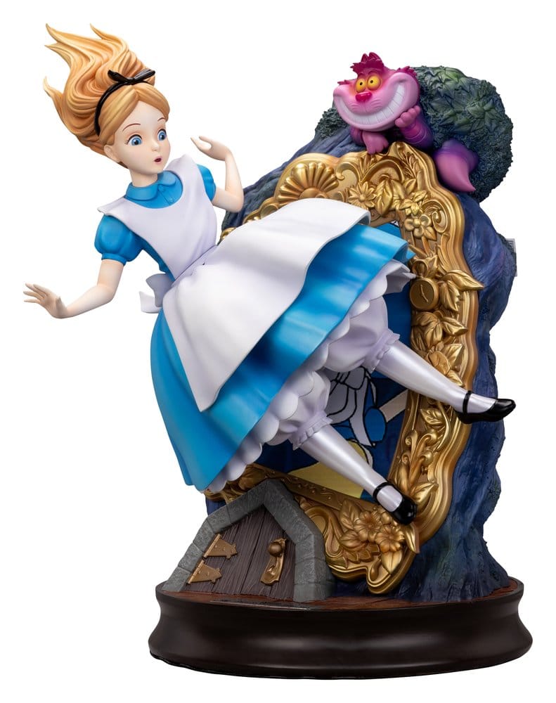 Alice im Wunderland Master Craft Statue Alice & The Cheshire Cat 40 cm