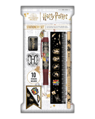 Harry Potter Schreibset Paper Pouch Colourful Crest Umkarton (6)