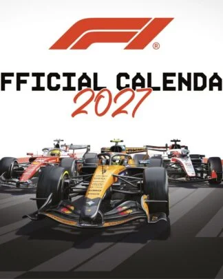 Formel 1 Kalender 2027 30 x 30 cm