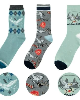 Harry Potter Socken 3er-Pack Hedwig