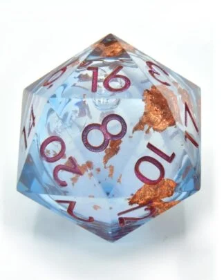 CritStones Liquid Core Würfel D20 Seraphic Reverie 3 cm