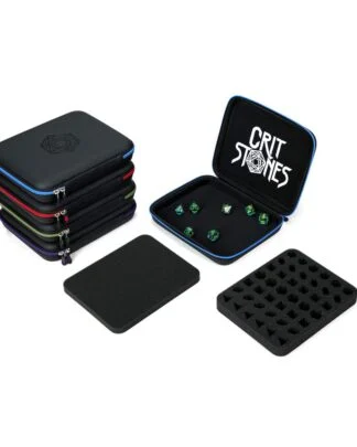 CritStones Würfeltasche Arcanum Schwarz