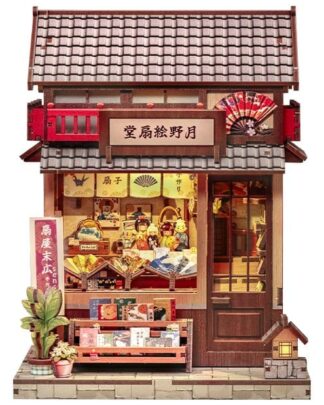 Miniature House Model Kit Tsukino Eogi-dou 19 x 14 cm
