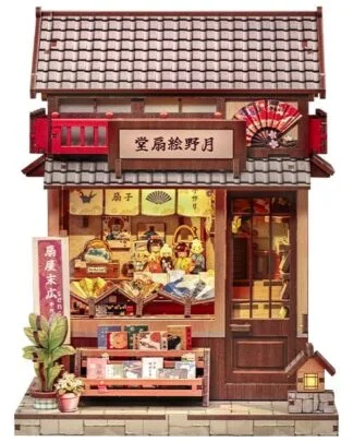 Miniature House Model Kit Tsukino Eogi-dou 19 x 14 cm