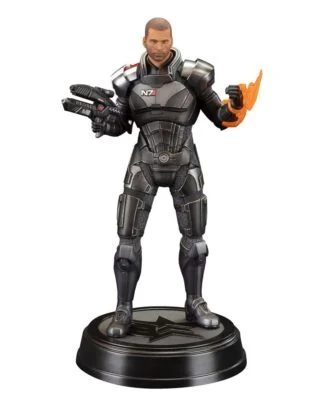 Mass Effect PVC Statue Commander John Shepard 23 cm