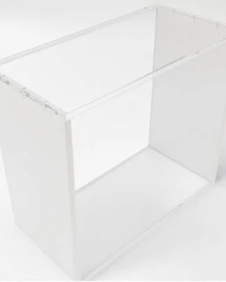 Evoretro Magnetische Acryl Display Case für ETB mit farbigen Seiten - Weiß