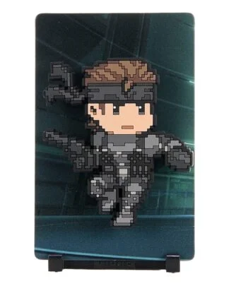 Metal Gear Solid 2 FiGGYZ Magnet-Sammelfigur Solid Snake (Hero Pose) 11 cm