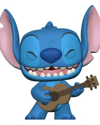Lilo & Stitch POP! Disney Vinyl Figur Stitch w/Ukelele 9 cm
