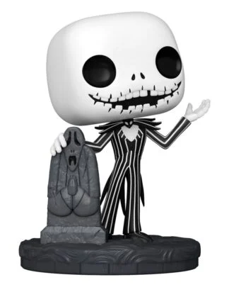Nightmare before Christmas 30th POP! Disney Vinyl Figur Jack w/Gravestone 9 cm