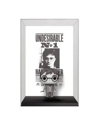 Harry Potter POP! Comic Cover Vinyl Figur Harry Wanted Poster 9 cm