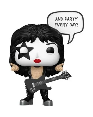 KISS POP! Sayings Vinyl Figur The Starchild(R&R All Night) 9 cm