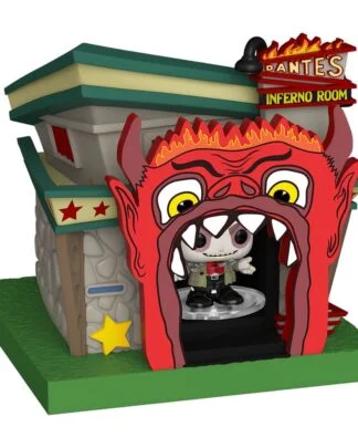Beetlejuice Bitty POP! Towns Vinyl Figur Beetlejuice and Dante's Inferno Room