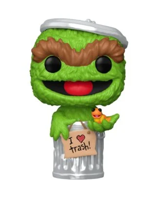 Sesamstraße POP! TV Vinyl Figur Oscar the Grouch 9 cm
