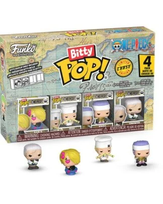 One Piece Bitty POP! Vinyl Figuren 4er-Pack Sanji 2,5 cm
