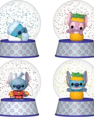 Lilo & Stitch Mystery Minis Minifiguren Glitter Globes PDQ 5 cm Display (12)