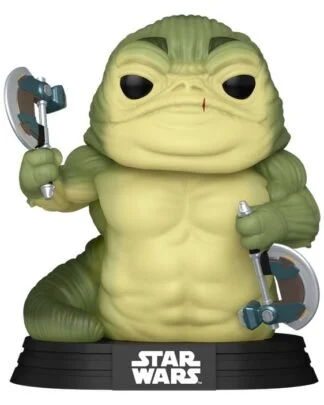 Star Wars: The Mandalorian and Grogu POP! Vinyl Figur Rotta the Hutt (Glow) 9 cm