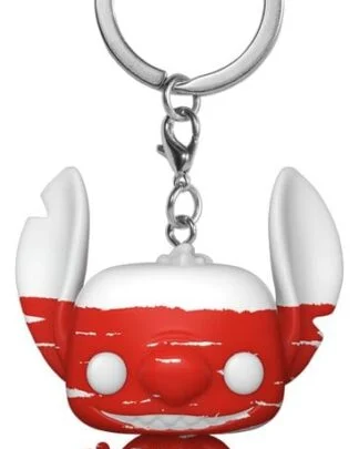 Lilo $ Stitch Pocket POP! Vinyl Schlüsselanhänger 4 cm Stitch Badness Level Display (12)