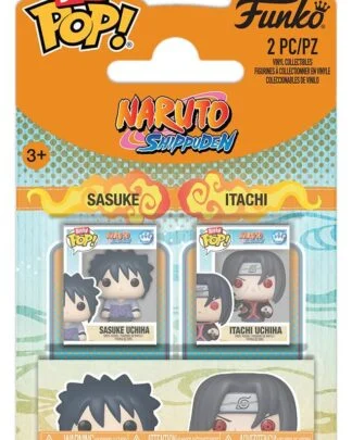 Naruto Bitty POP! Vinyl Figuren 2er-Pack Sasuke & Itachi 2 cm