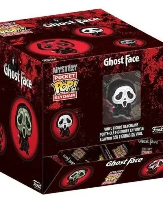 Scream POP! Vinyl Schlüsselanhänger 4 cm Ghost Face Display (12)