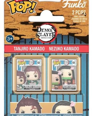 Demon Slayer: Kimetsu no Yaiba POP! Vinyl Figuren 2er-Pack Tanjiro & Nezuko 2 cm