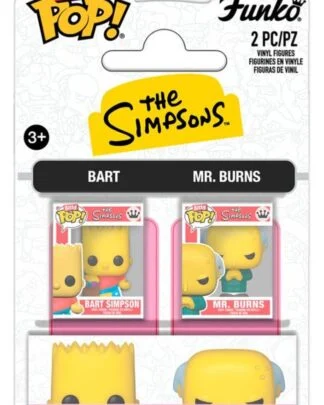 Simpsons Bitty POP! Vinyl Figuren 2er-Pack B & Mr. B 2 cm