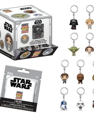 Star Wars POP! Vinyl Schlüsselanhänger 4 cm Display (12)