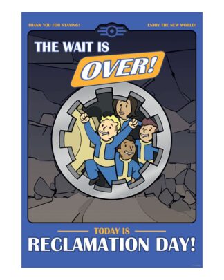 Fallout Kunstdruck Reclamation Day Limited Edition 42 x 30 cm