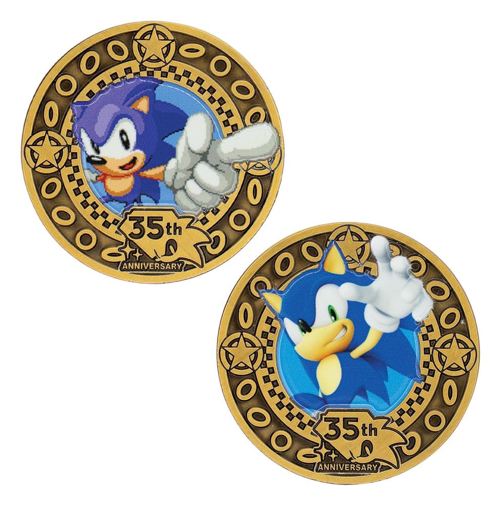 Sonic the Hedgehog Sammelmünze 35. Jubiläum Limited Edition – Bild 2