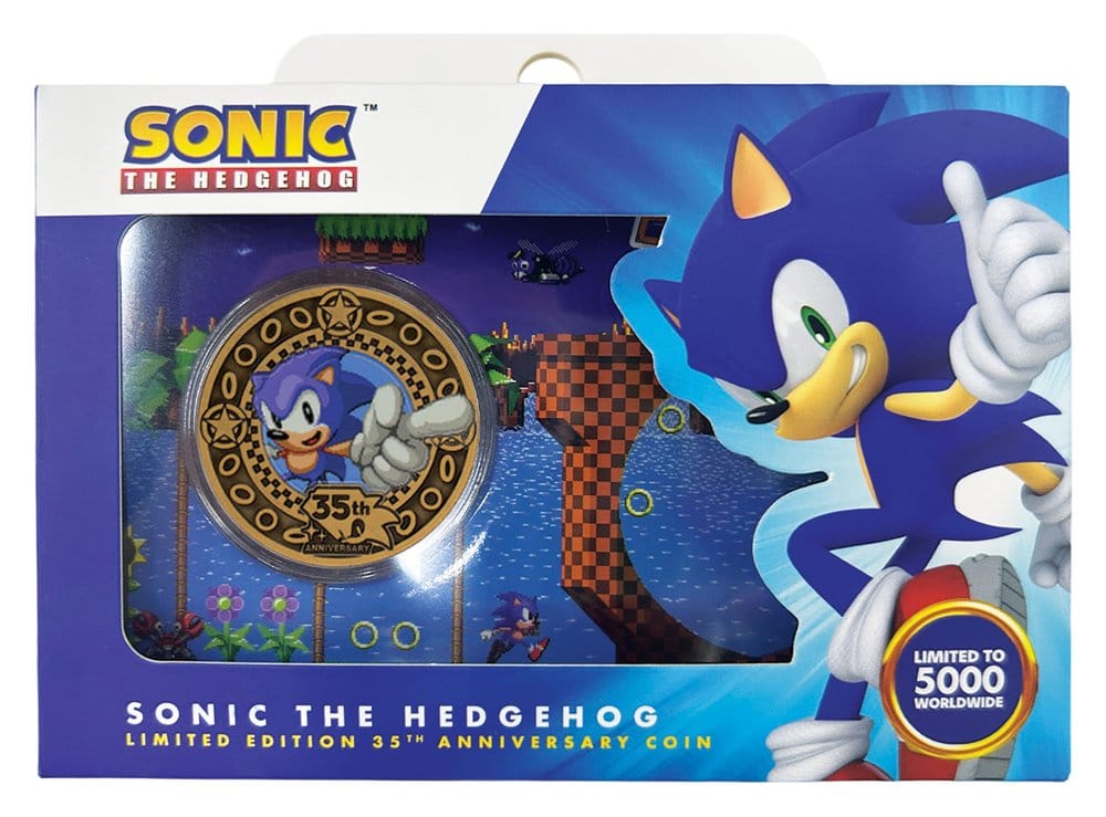 Sonic the Hedgehog Sammelmünze 35. Jubiläum Limited Edition – Bild 4