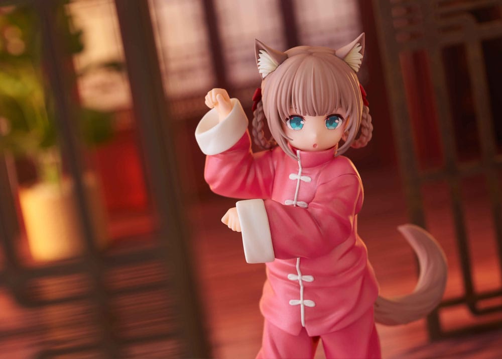 My Cat Is a Kawaii Girl Palette Dress-Up Collection Statue Kinako Nyang fu Ver. 15 cm – Bild 3