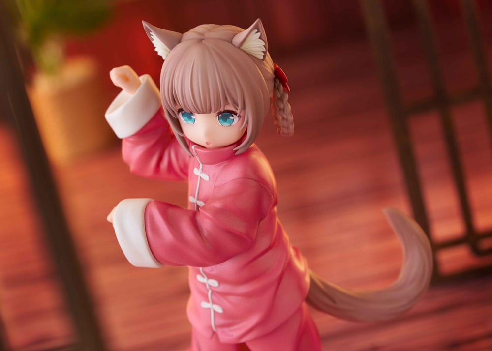 My Cat Is a Kawaii Girl Palette Dress-Up Collection Statue Kinako Nyang fu Ver. 15 cm – Bild 5