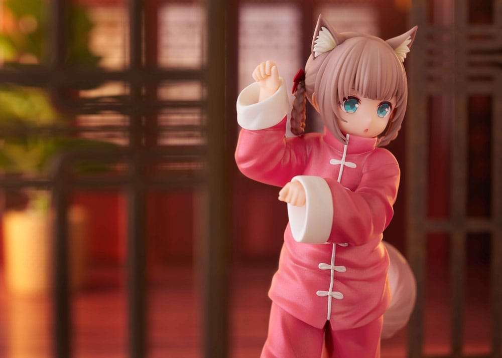 My Cat Is a Kawaii Girl Palette Dress-Up Collection Statue Kinako Nyang fu Ver. 15 cm – Bild 6