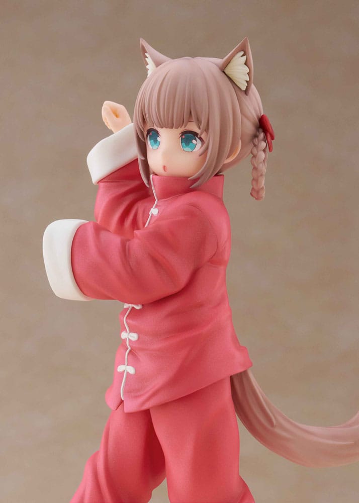My Cat Is a Kawaii Girl Palette Dress-Up Collection Statue Kinako Nyang fu Ver. 15 cm – Bild 14