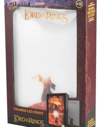 Der Herr der Ringe Gerahmtes LED-Panel 28 x 20 cm