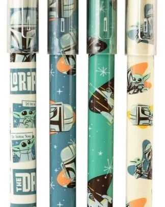 Star Wars: The Mandalorian Radierbare Stifte Set (4)