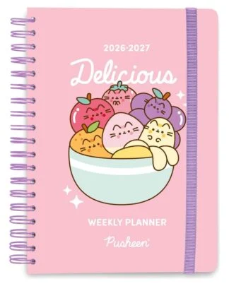 Pusheen Terminkalender Wochenplaner 2026/2027 Fruits A5